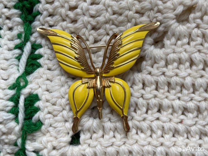 Винтажная брошь