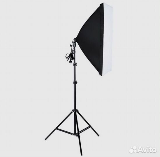 Софтбокс с лампой в комплекте