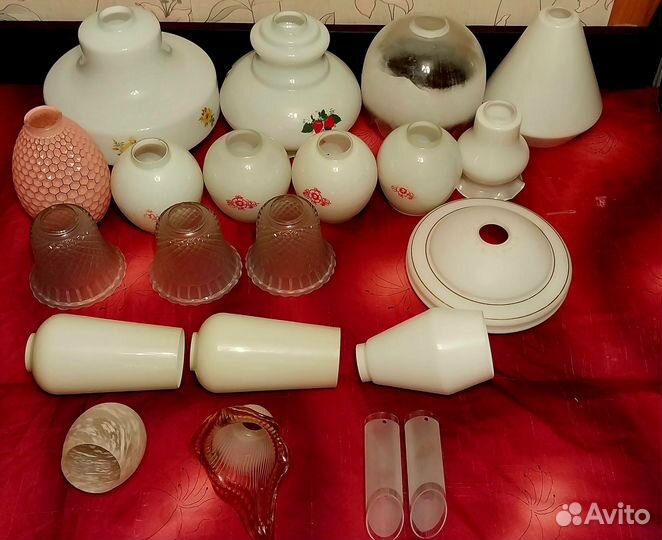 Плафоны для люстры и светильников СССР