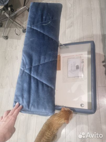 Диван + пуф Аскона, б/у