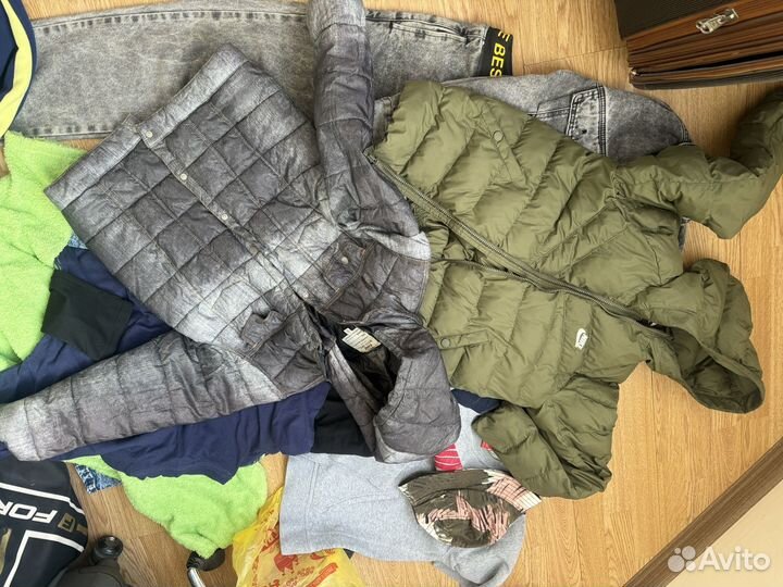 Брендовые вещи пакетом на подростка