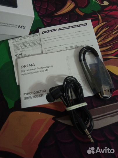 Плеер digma M5 BT 32GB