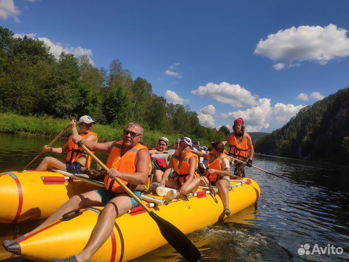 Сплав по реке Белая 2-4 августа