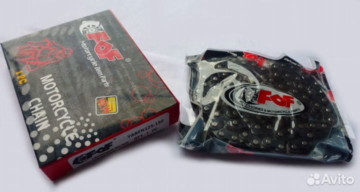 Цепь грм 152QMI, 157QMJ, ATV150 2x3x90L