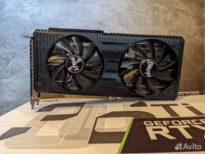 Palit RTX 3060 Ti Dual V1, гарантия