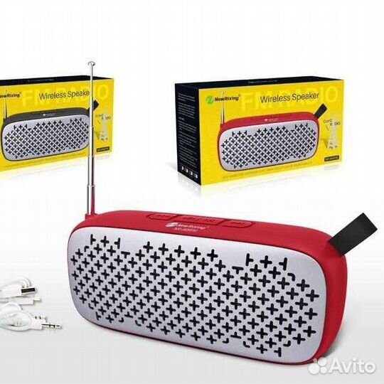 Портативная колонка NewRixing NR-909FM