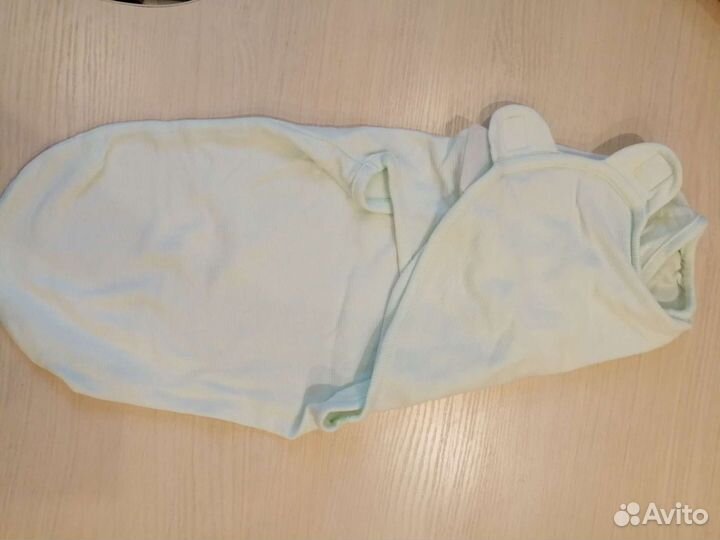 2 пелёнки-кокон для новорождённого размер 56-62