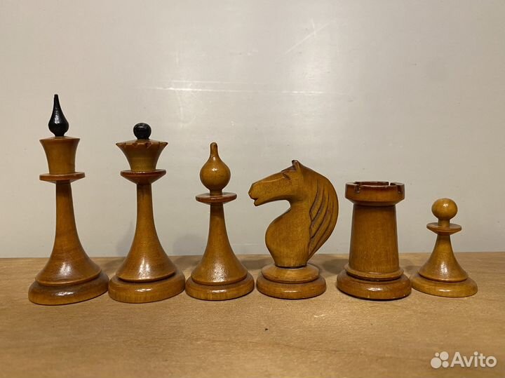 Шахматы послевоенные деревянные СССР, 1950е
