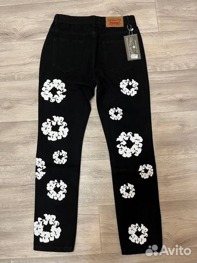 Джинсы denim tears черные