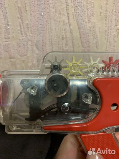 Игрушка пистолет СССР бластер космический