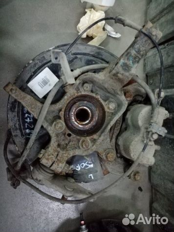 Кулак передний левый в сборе Киа Соренто Прайм юм