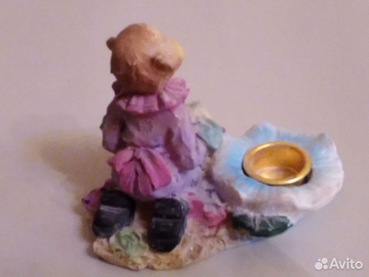 Подсвечник обезьянка полистоун