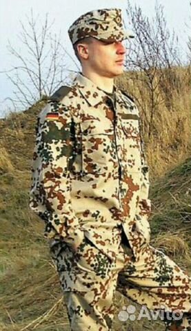 Китель (рубашка) и брюки Бундесвер, tropentarn