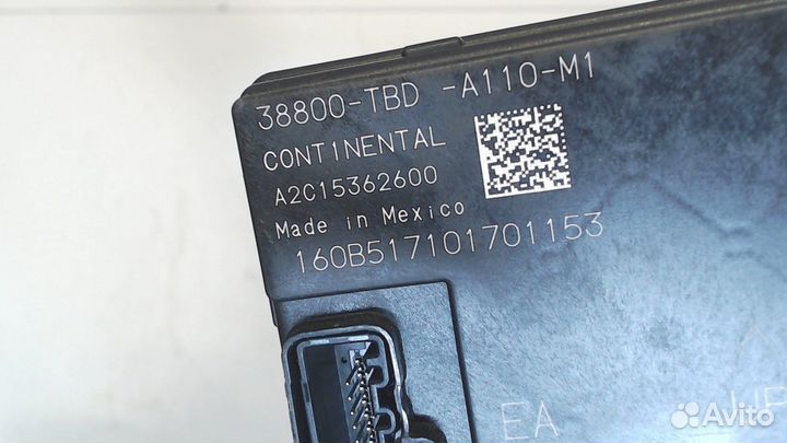 Блок управления бортовой сети Honda Civic 2015, 20