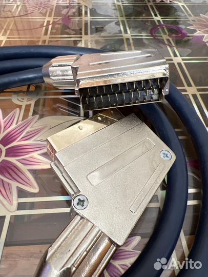 Кабель scart 1,5 метра