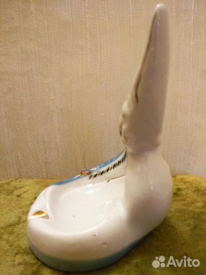 Пепельница фарфоровая СССР