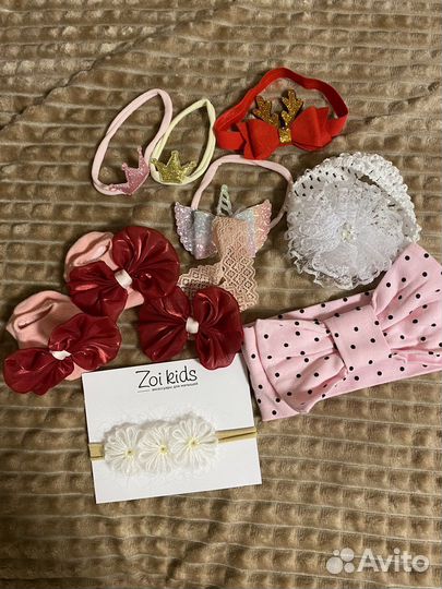 Повязки на голову для малышки