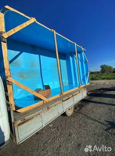 Бассейн из полипропилена 4м*3м*1,5м