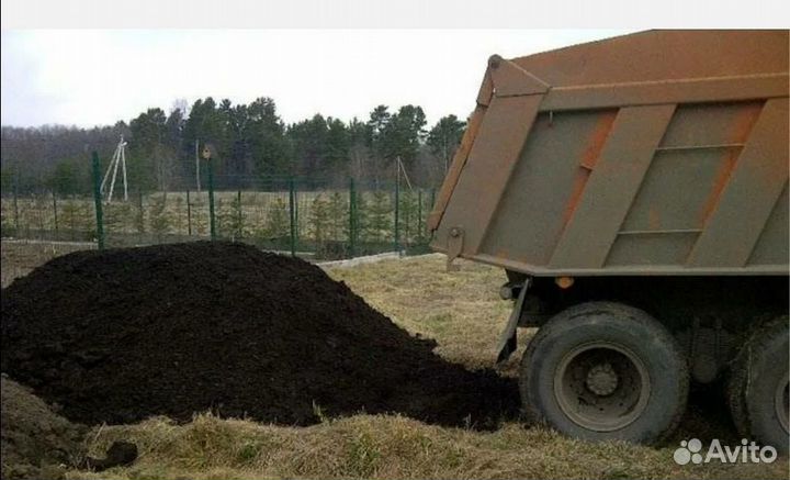 Плодородный грунт, Чернозём, Торф