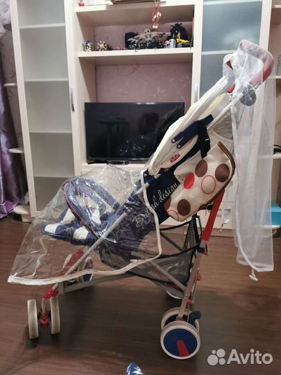 Прогулочная коляска трость бу