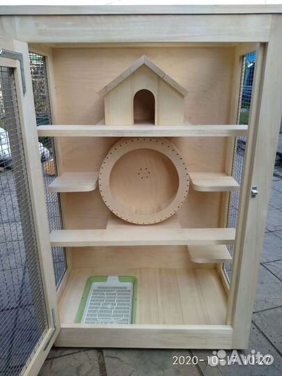 Витрина - клетка для шиншиллы