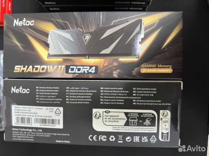 Новая Оперативная память DDR4 + Гарантия + Чек