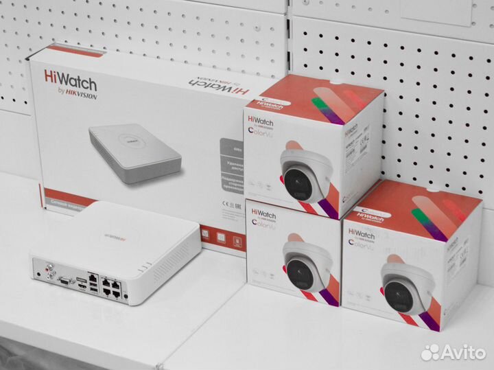 IP-видеокамеры HiWatch 3MP и регистратор