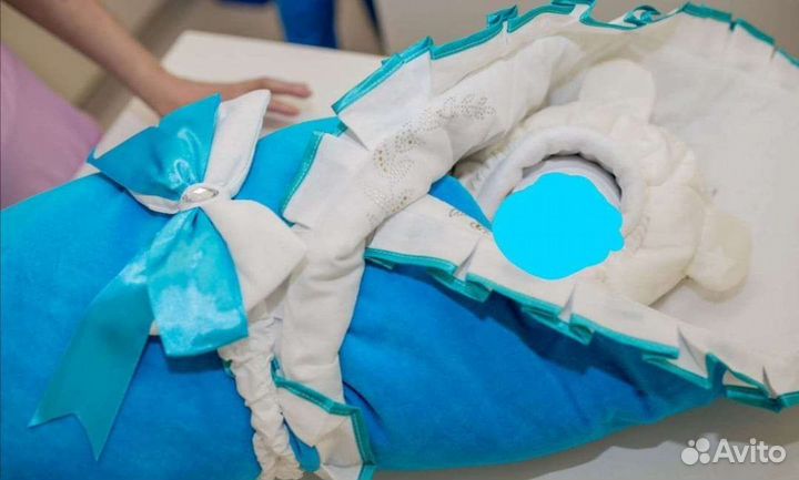 Конверт на выписку для мальчика