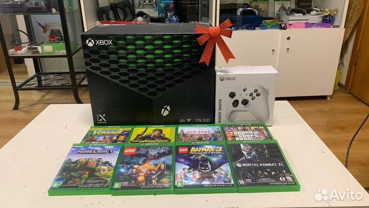 Xbox Series x 1Tb не заблокирован