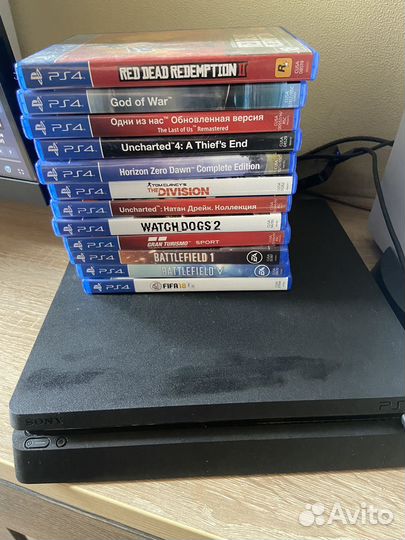 Sony PS4 slim 500gb +12 игр