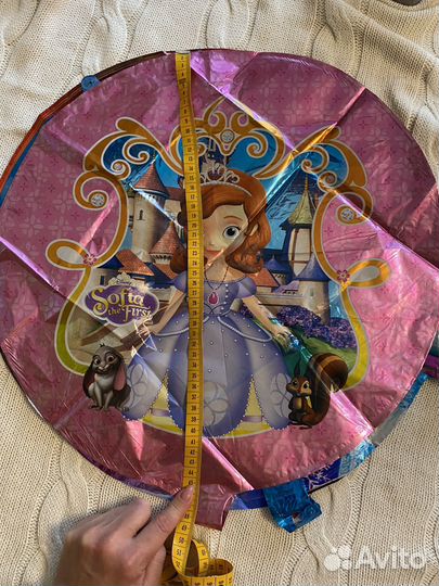 Воздушные шары 45 см, фольга новые