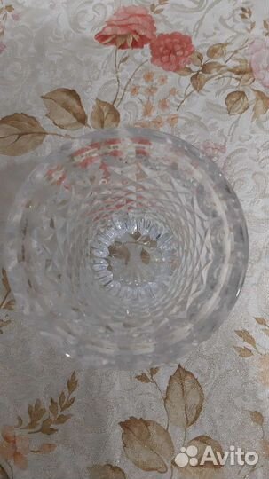 Ваза для цветов хрусталь