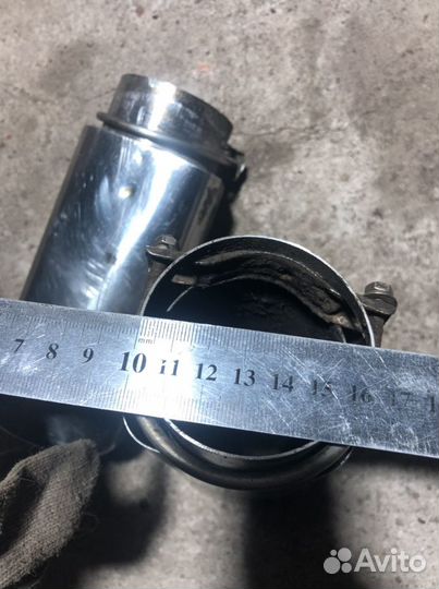 Насадки на глушитель ауди квадрат