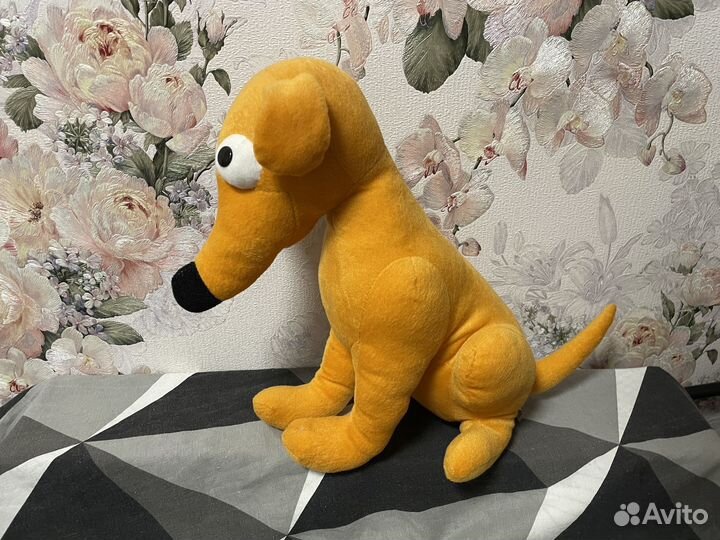 Мягкая игрушка собака из симпсонов обмен