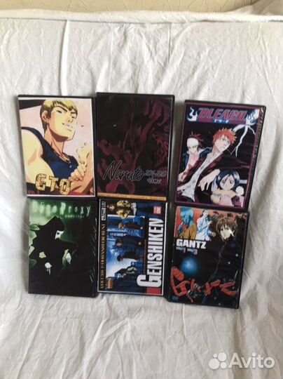 Dvd диски мультфильмы.аниме.манга
