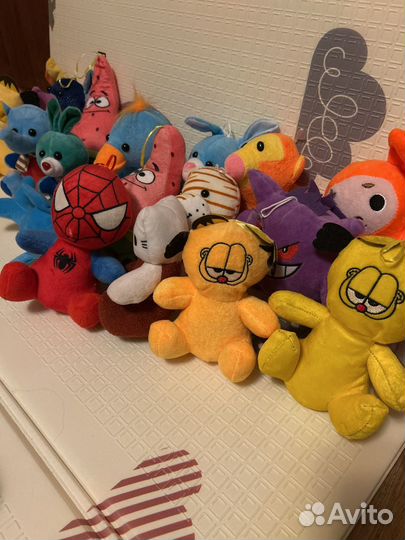 Мягкие игрушки пакетом новые