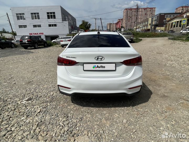 Hyundai Solaris 1.4 AT, 2018, 125 000 км