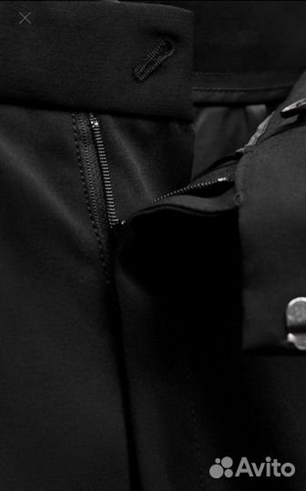 Брюки чёрные Zara, классика 2025