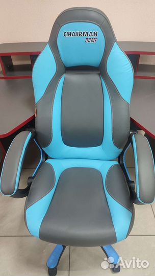 Игровое геймерское кресло компьютерное