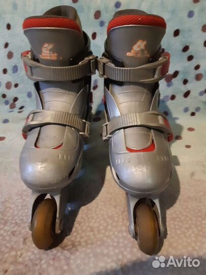 Роликовые коньки детские раздвижные
