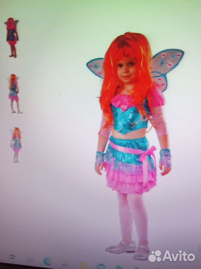 Карнавальный костюм феи Блум