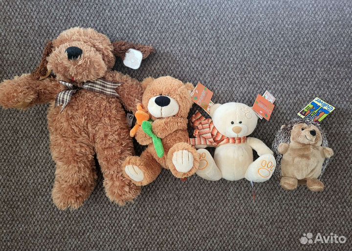 Мягкие игрушки новые