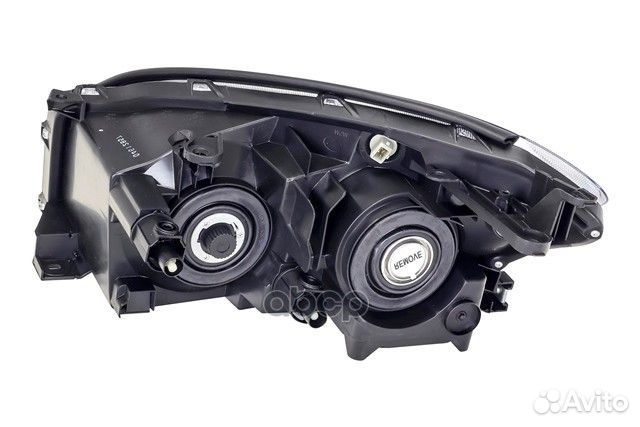 Фара правая электр внутри черная