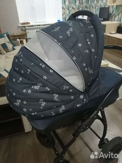 Коляска Slaro Piccolo 2 в 1 (джинс)