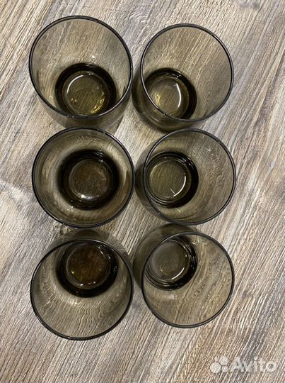 Стаканы новые из набора посуды Arcopal