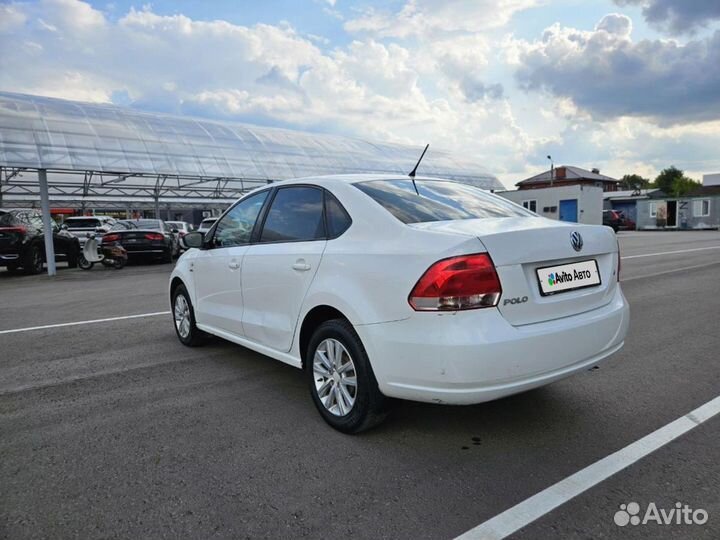 Volkswagen Polo 1.6 МТ, 2013, 97 044 км