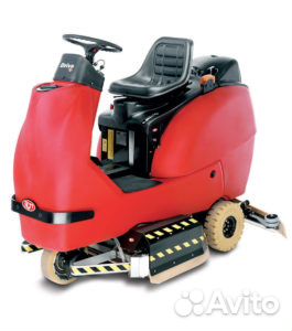 Райдер поломоечная машина с водителем RCM Drive T