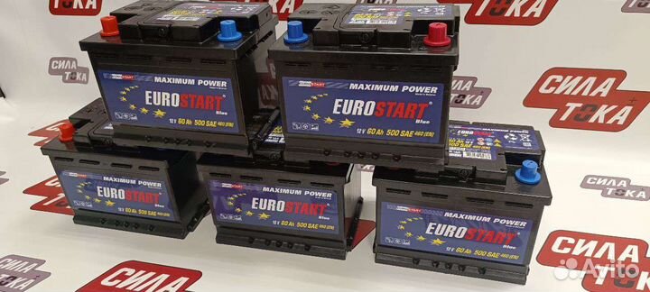 Автомобильный аккумулятор 60ач