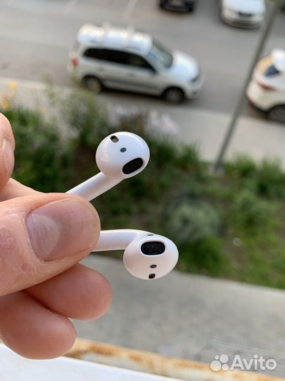 Беспроводные наушники apple airpods 2