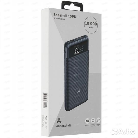 Внешний аккумулятор Accesstyle Seashell 10PD